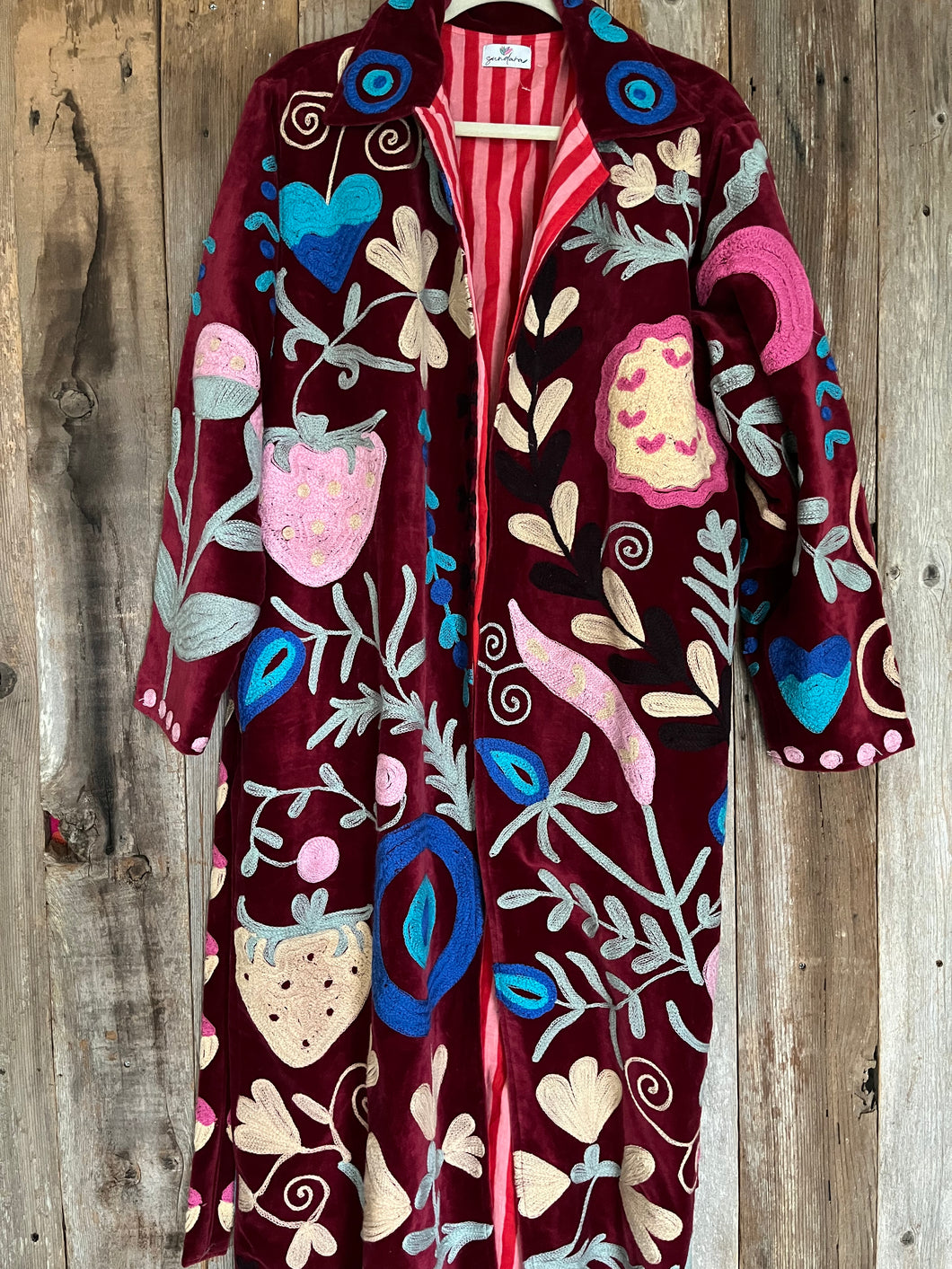 Handmade embroidered suzani jacket