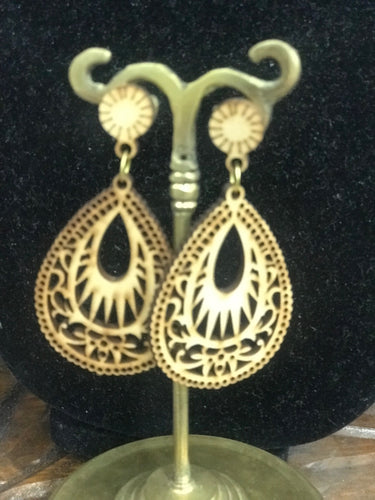 Wooden earrings