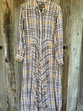Load image into Gallery viewer, Plaid maxi dress