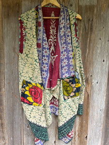 Handmade vintage Kantha vest